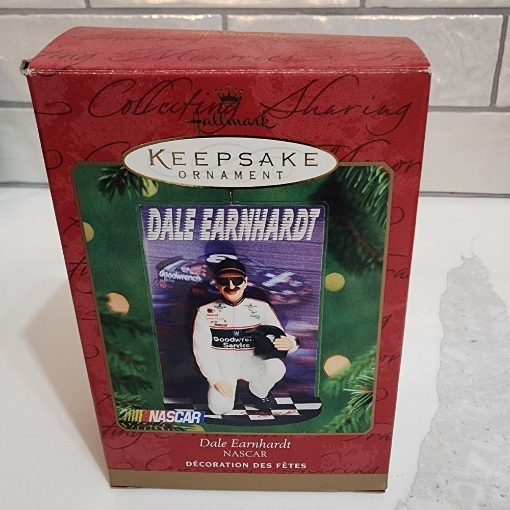 Dale Earnhardt Hallmark Nascar Ornament, 2000. In Box.